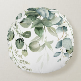 Your Custom Sturdy Spun Polyester Round Pouf Rund Kudde