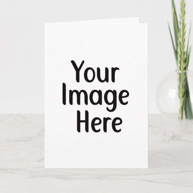 Your Design Here Personalized Kort (Framsida)