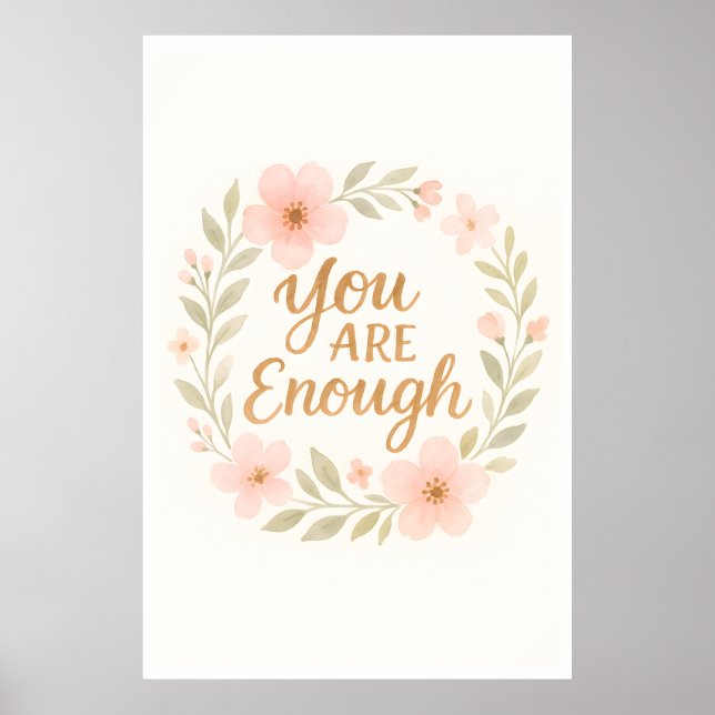 Your enough  poster (Framsidan)