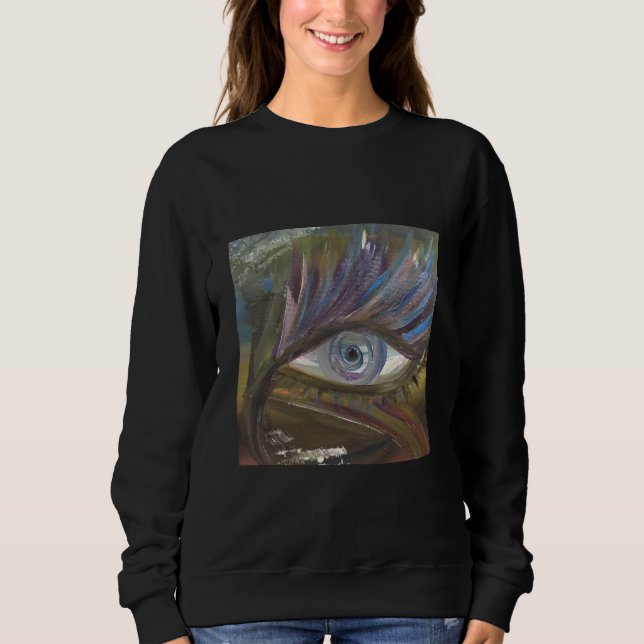 Your Eye Is The Mirror Of Your Soul T Shirt (Framsida)