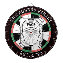 Your Face Here Dartboard Darttavla
