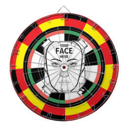 Your Face Here Dartboard Darttavla