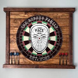 Your Face Here Dartboard Darttavla