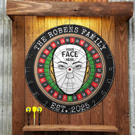 Your Face Here Dartboard Darttavla