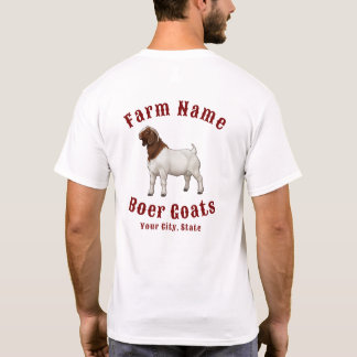 Your Farm Boer Goats T Shirt