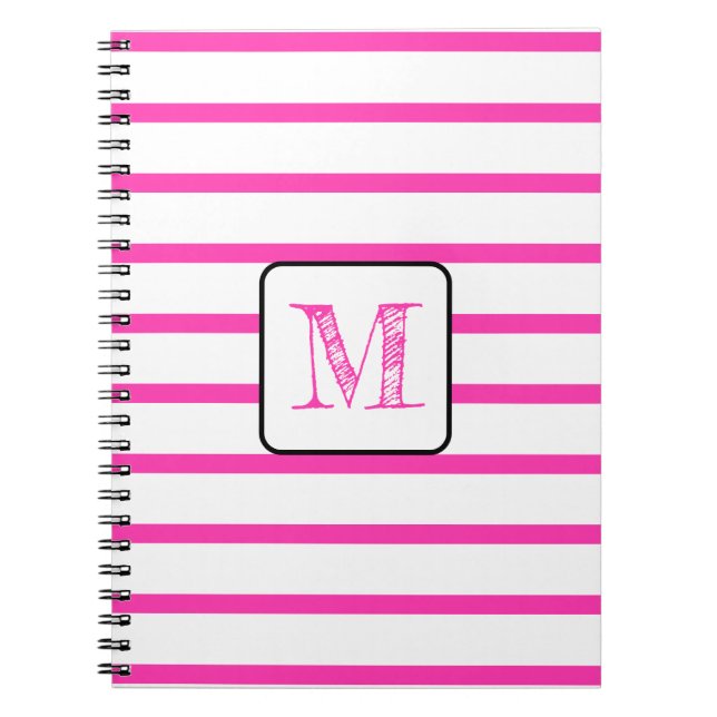 Your favorite letter in embroidered calligraphy anteckningsbok (Framsidan)