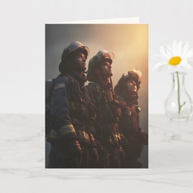 "Your Fire Lives On" Sympathy Kort (Liten växt)