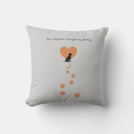 Your footprint changed my destiny kudde