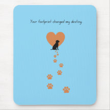 Your footprint changed my destiny