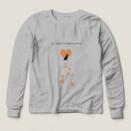 Your footprint changed my destiny t shirt