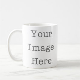 Your Image Here Custom Photo Mug – Personalized Kaffemugg