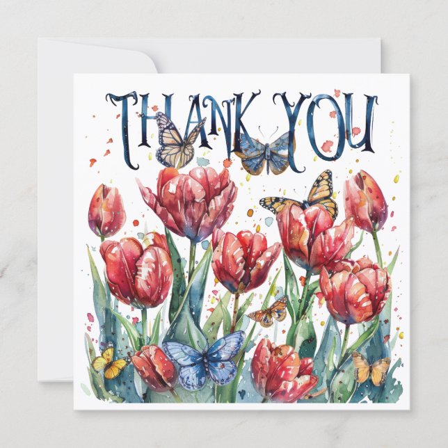 Your kindness touched my heart Thank You Card Tack Kort (Framsida)