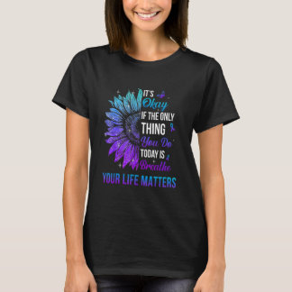 Your Life Matters Suicide Prevention Awareness Men T Shirt