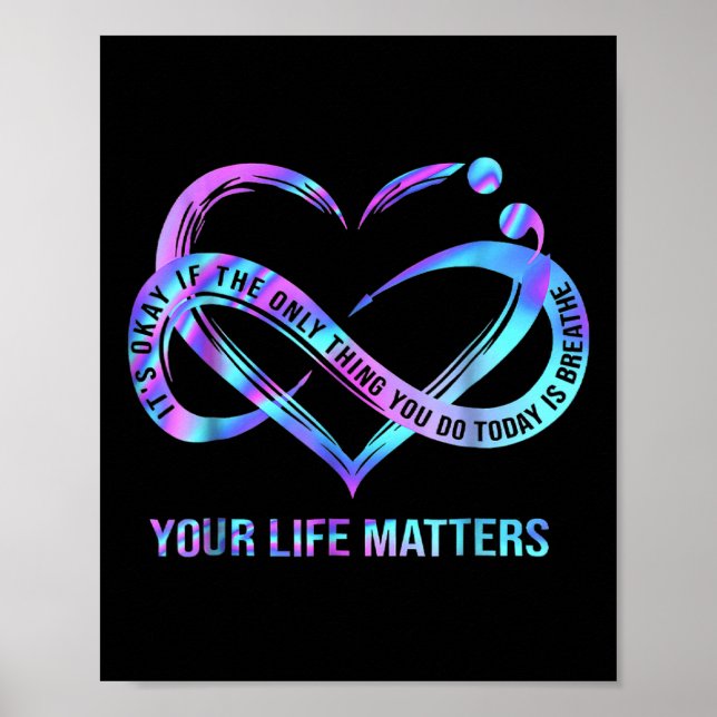 Your Life S Suicide Prevention Awareness Stay  Poster (Framsidan)