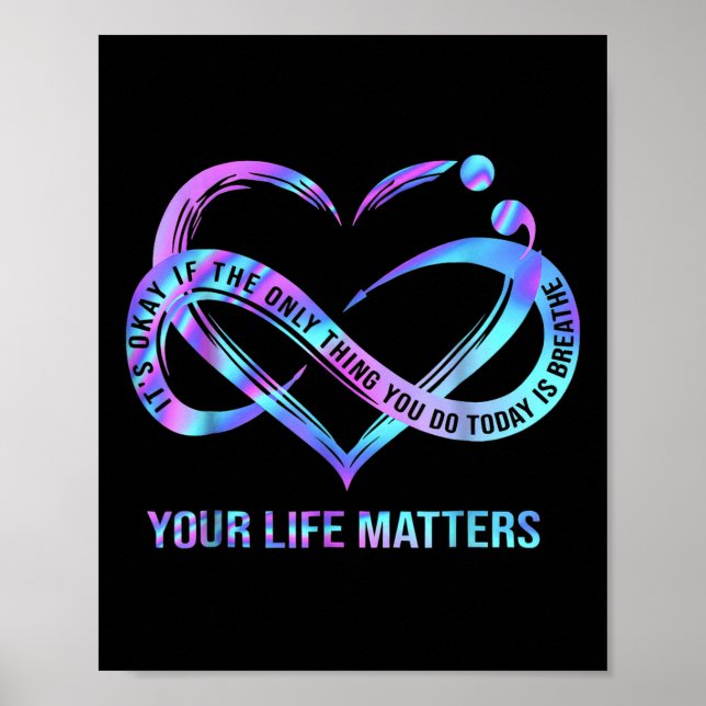 Your Life S Suicide Prevention Awareness Stay  Poster (Framsidan)