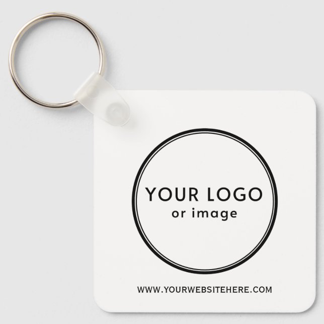 Your logo and custom text nyckelring (Framsida)