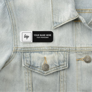 Your Logo and Name Personalized Employee Namnbricka