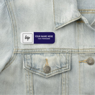 Your Logo and Name Personalized Employee Namnbricka