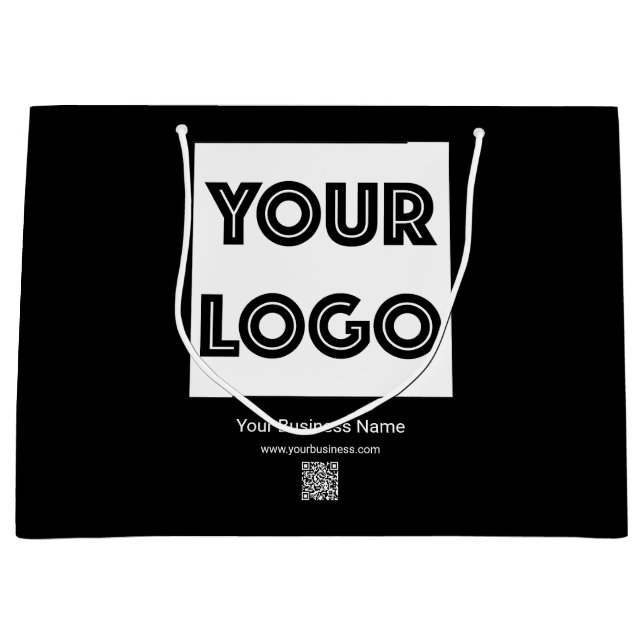 Your Logo Custom Business Marketing Black (Framsidan)