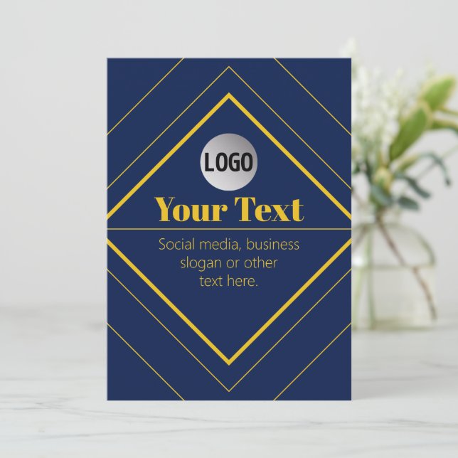 Your Logo & Customizable Design Template (Stående Fram)