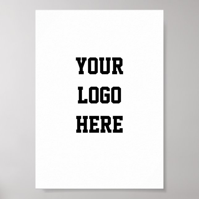 Your Logo Here Affiche Poster (Framsidan)