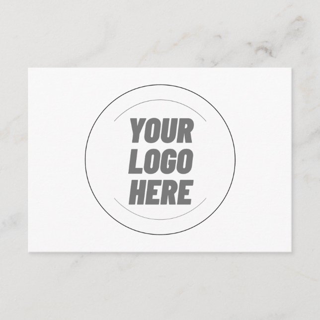 Your Logo Here Tableware > Paper Cups Tilläggskort (Framsida)