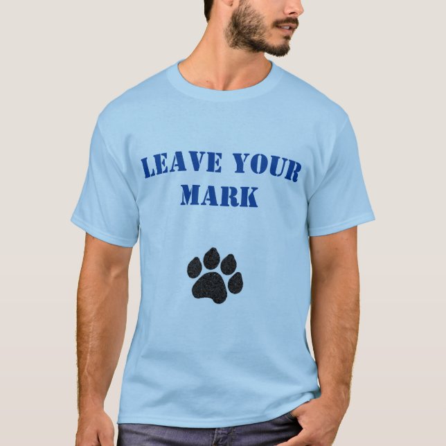 your mark t shirt (Framsida)