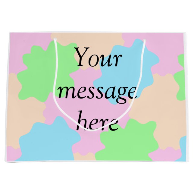 Your message here add text name boho colorful rust (Framsidan)