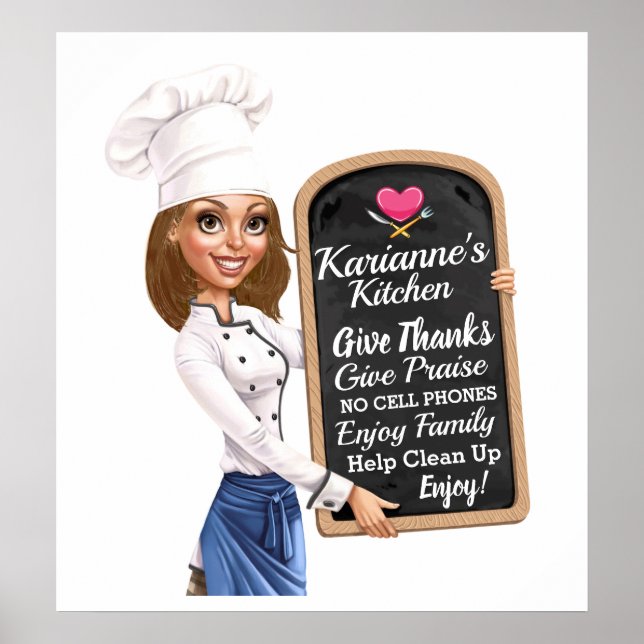 YOUR / MOM's Kitchen Poster (Framsidan)