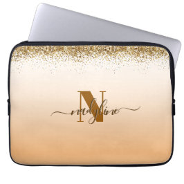 Your Name and Name First letter personalize Laptop Fodral