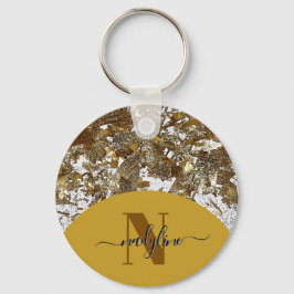 Your Name and Name First letter personalize Nyckelring