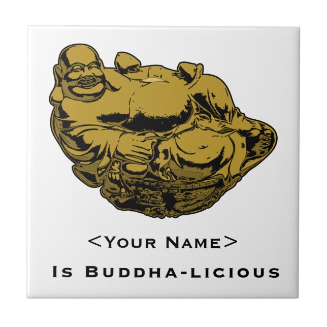 <Your Name>är buddha-skadlig Kakelplatta (Framsidan)