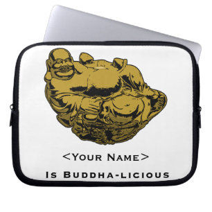 <Your Name>är buddha-skadlig Laptop Sleeve