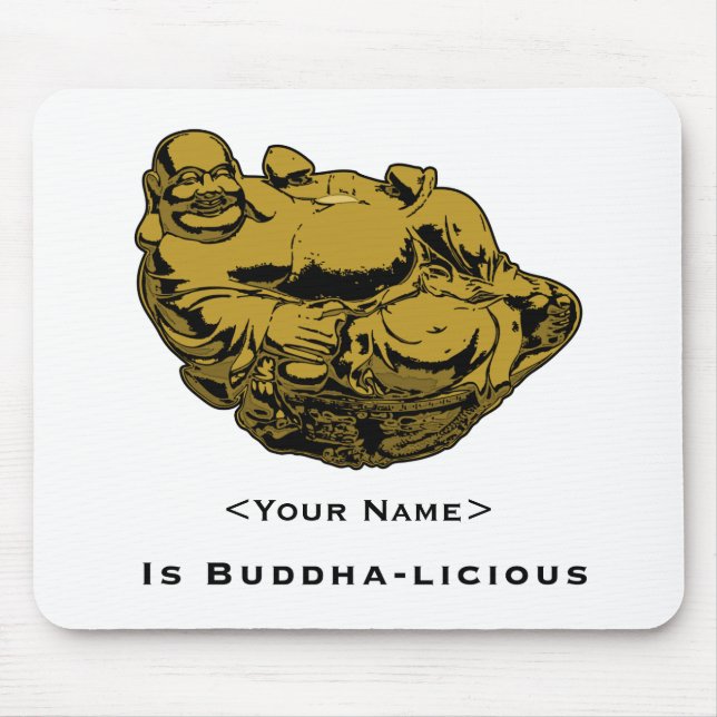 <Your Name>är buddha-skadlig Musmatta (Framsidan)