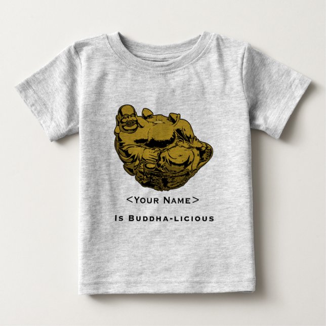 <Your Name>är buddha-skadlig T Shirt (Framsida)