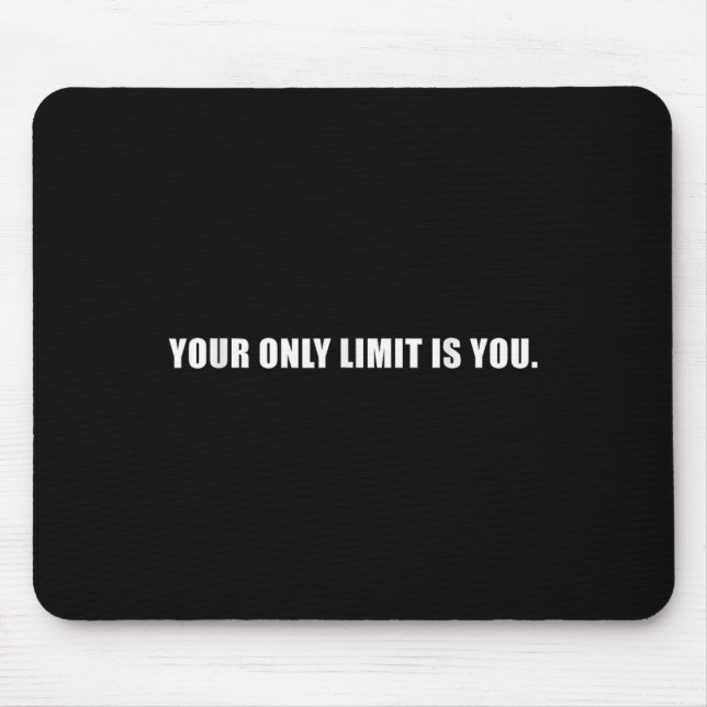 Your Only Limit Is You Insrational Motivational Sl Musmatta (Framsidan)