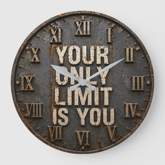 Your Only Limit Is You Self Improvement   Stor Klocka (Framsida)