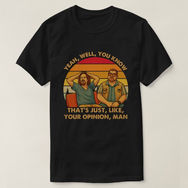 Your Opinion, Man T Shirt (Design framsida)