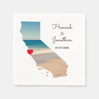 Your Own California Wedding Photo Pappersservett