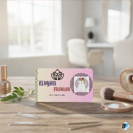 Your own logo stylish visitkort