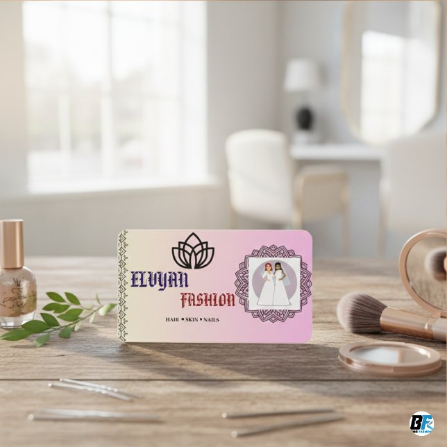 Your own logo stylish visitkort (Skapare uppladdad)