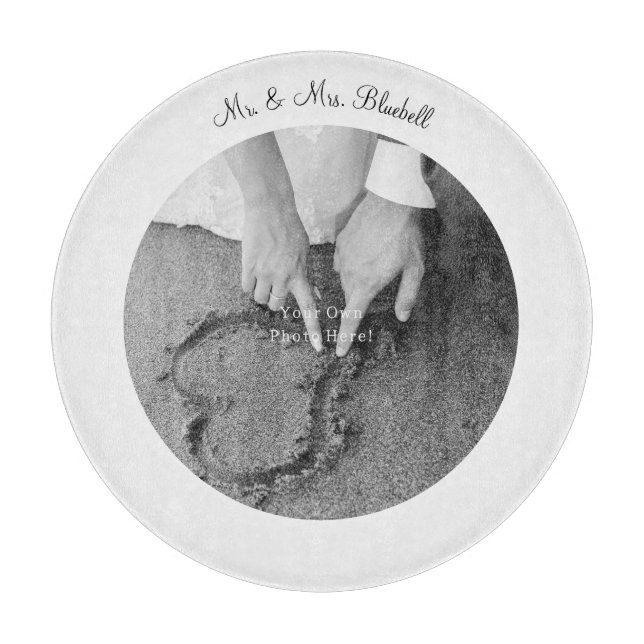 Your Own Personalised Photo Glass Cutting Board. (Framsidan)