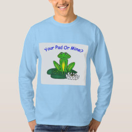 Your Pad or Mine - Men's Baby Blue Long Sleeve T Shirt