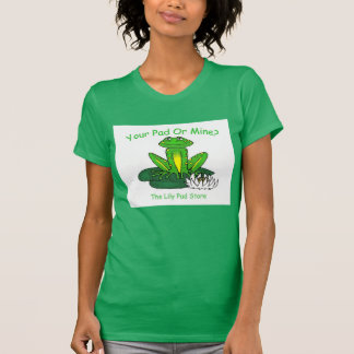 Your Pad or Mine - Women's Bright Green T Shirt