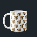 Your Pet Photo Dog Cat Custom Funny Cute Kaffemugg<br><div class="desc">Upload your pet photo to create a one-of-a-kind custom mug. Instructions - click "personalize this template" then replace placeholder with your photo (upload image) Then click "edit using design tool" and then "remove background". It's easiest to do this on a computer rather than small phone screen. Please use a photo...</div>
