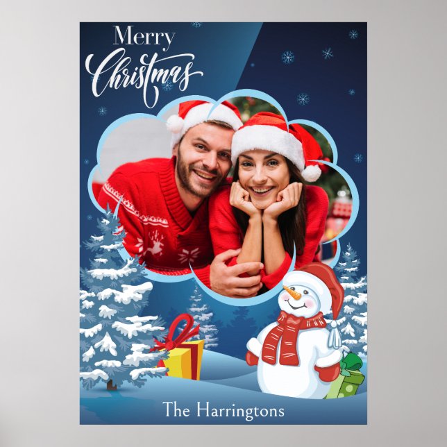 YOUR Photo & Name(s) Christmas Poster (Framsidan)