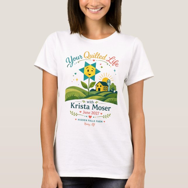 Your Quilted Life T-shirt (Framsida)
