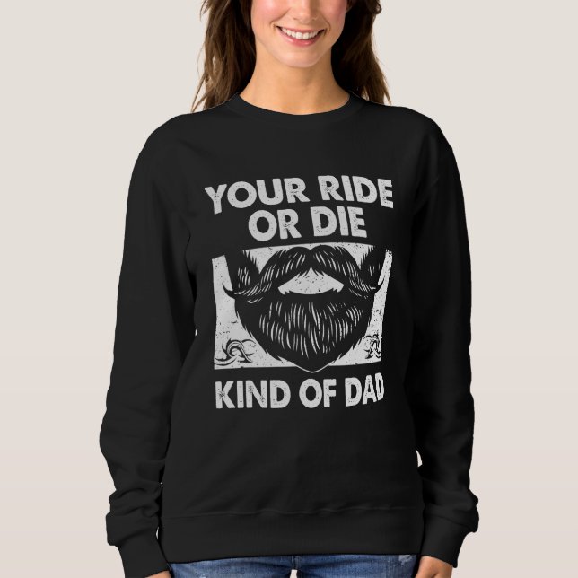 Your Ride Kind of Dad Sayings Old Man Quotes Daddy T Shirt (Framsida)