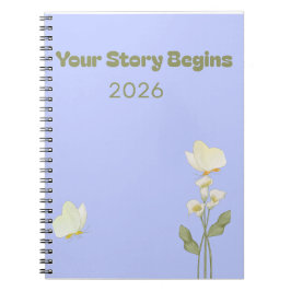 Your Story Begins – A Journal for New Beginnings Anteckningsbok