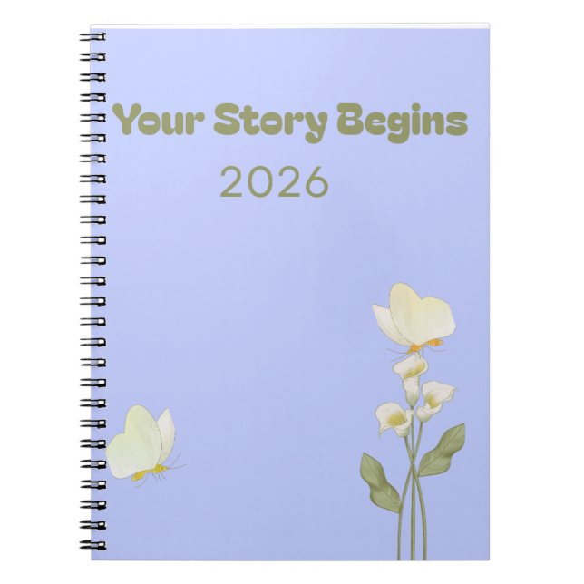Your Story Begins – A Journal for New Beginnings Anteckningsbok (Framsidan)